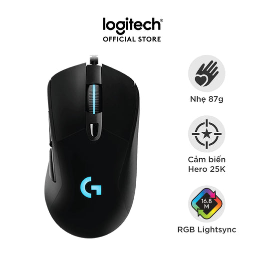 Logitech G403 Hero Gaming Den