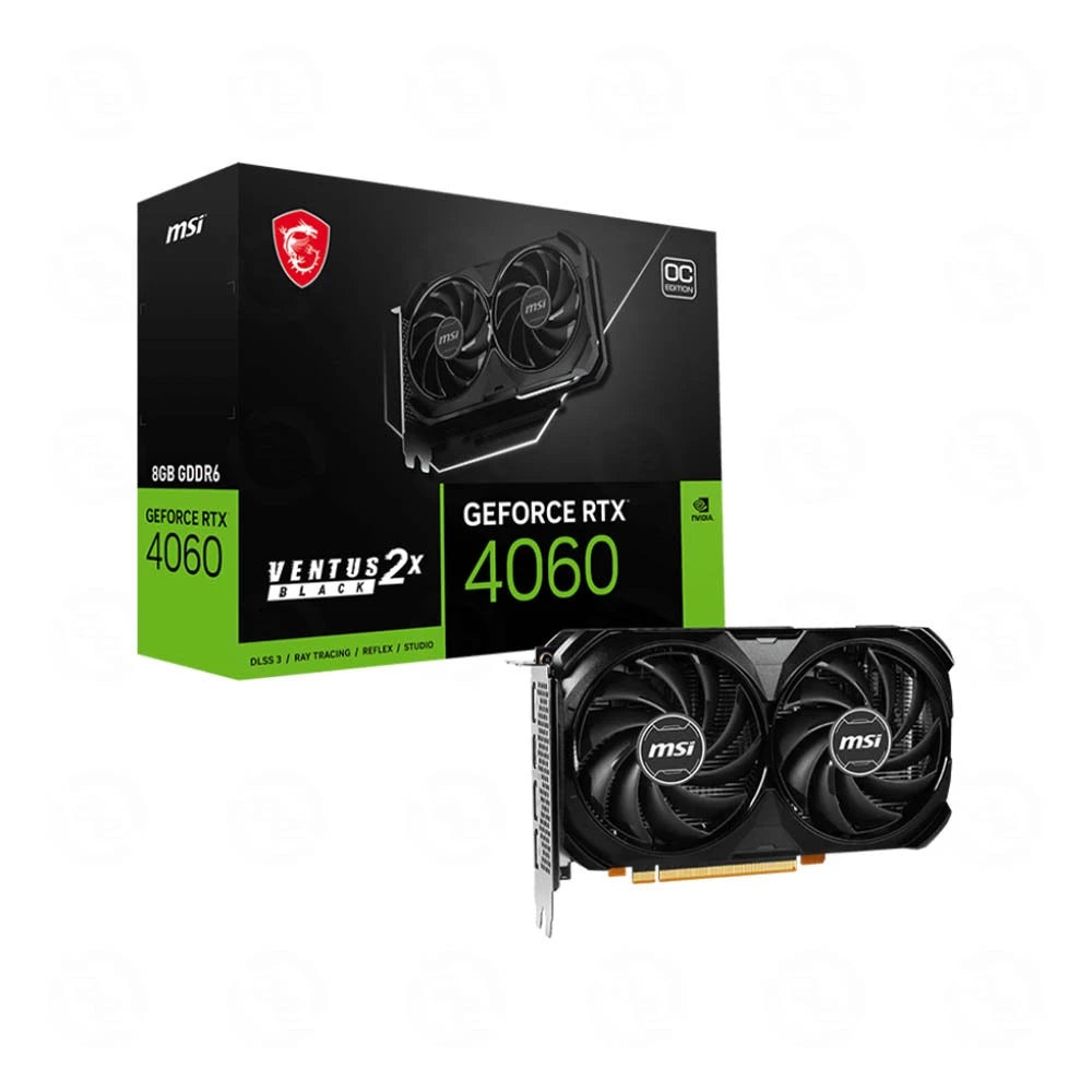 MSI RTX 4060 VENTUS 2X BLACK 8G OC
