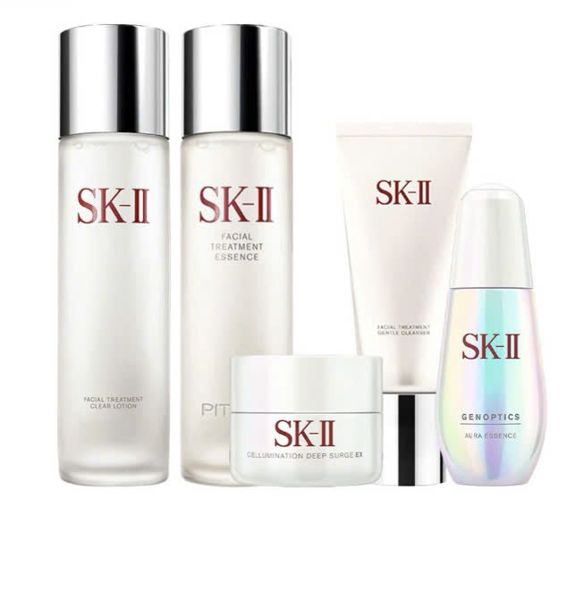 Trọn bộ trị nám dưỡng trắng hồng căng mướt SK-II Size lớn