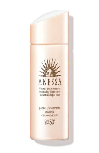 Sữa Chống Nắng Cho Da Nhạy Cảm Anessa Perfect UV Sunscreen Mild Milk SPF50+/PA++++ 60m